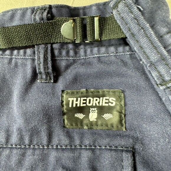 Theories Of Atlantis Cargo Pants Men 35-39x29-32 Adjustable Tactical Theory Blue - Picture 15 of 16